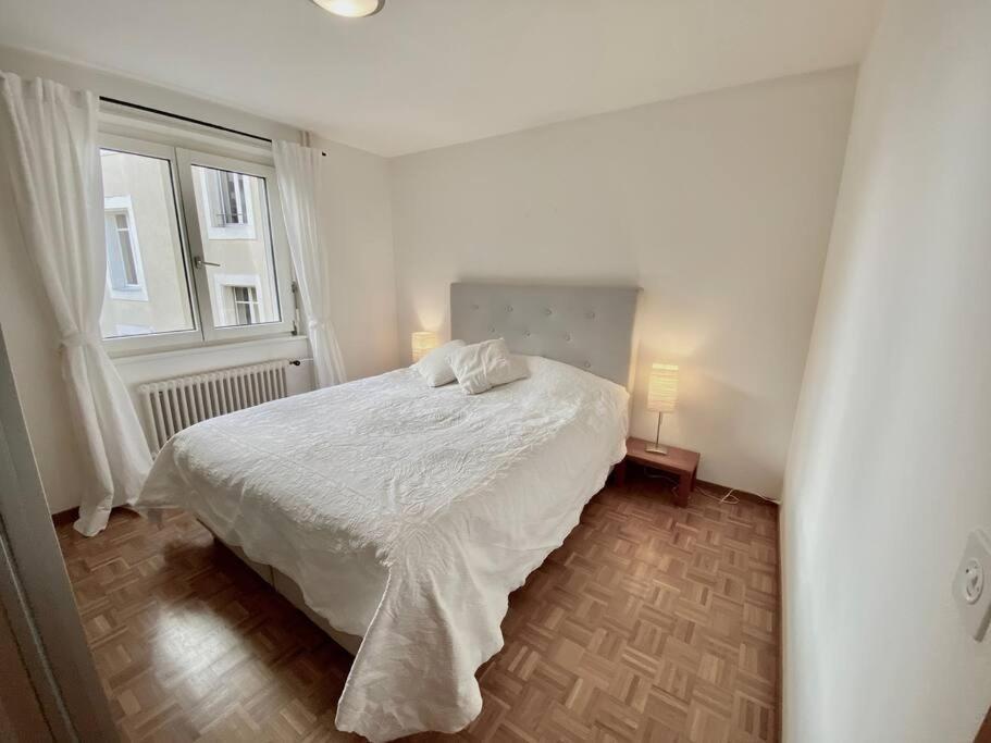 Comfortable, Very Well Located Between Train Station And Lake! Losanna Esterno foto